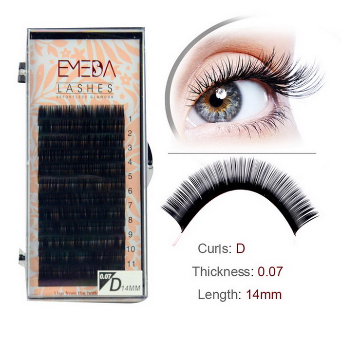 Black Pearl affordable eyelash extensions SN115